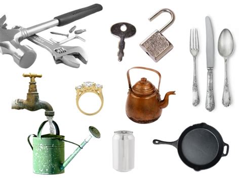 what metal things are around the house|metals used in home.